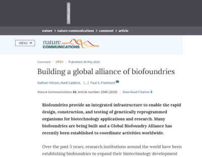 合成生物學(xué) 深圳引領(lǐng)國(guó)際協(xié)作，開啟“組裝生命”新紀(jì)元